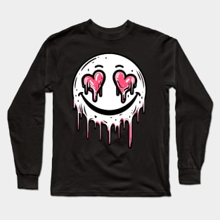 Smileyface in love Long Sleeve T-Shirt